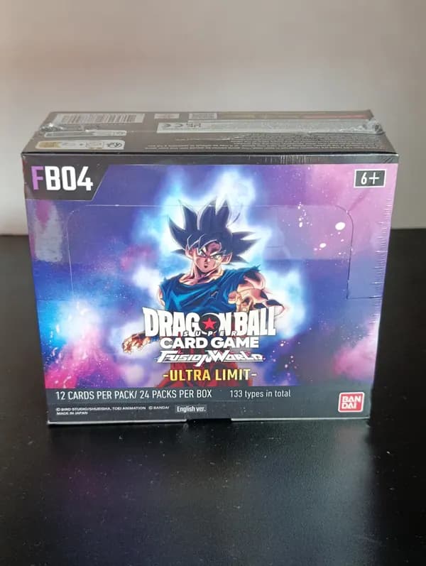 Dragonball Fusion World FB04 Ultra Limit Sealed booster box image 1
