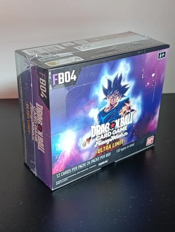 Dragonball Fusion World FB04 Ultra Limit Sealed booster box image 2