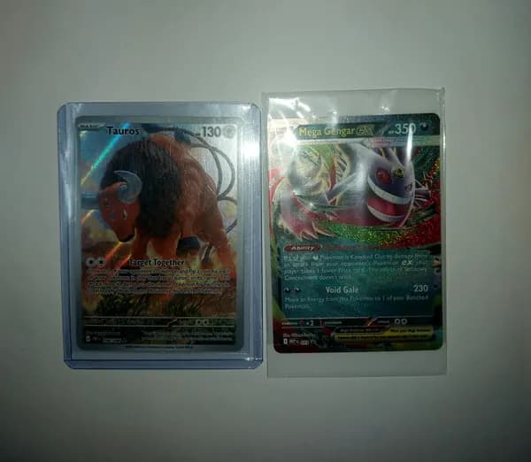 Black star promo Mega Gengar & Tauros