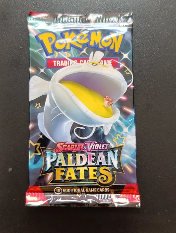 Paldea Fates Booster Pack factory sealed image 1