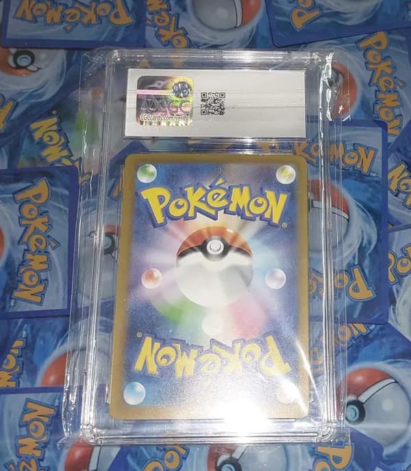 Hitmonchan CGC GEM 10 Japanese - MasterBall Reverse Holo - 107/165 image 2