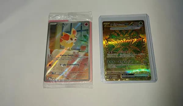 Chaos rising promo Fennekin sealed and Teal Mask Ogerpon ex image 1