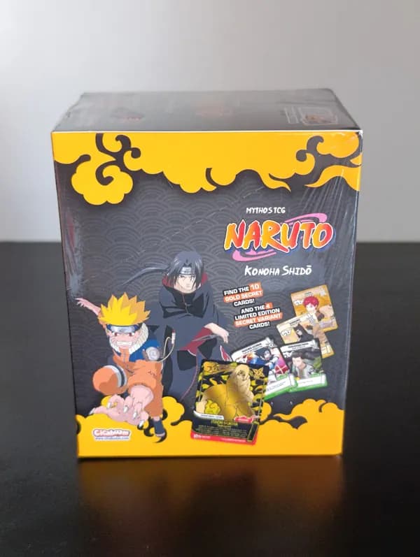 Naruto Mythos TCG booster Box 1st edition Sealed image 1