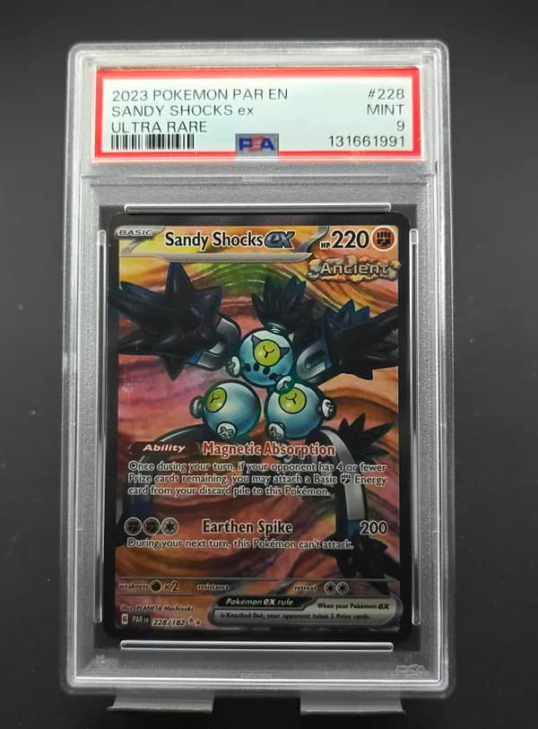 Sandy shocks psa9