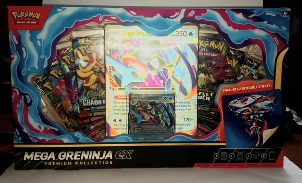 Mega Greninja ex premium collection box image 2