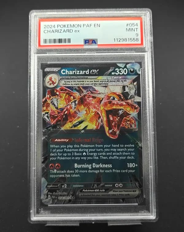 Charizard Ex 054/091 Psa9