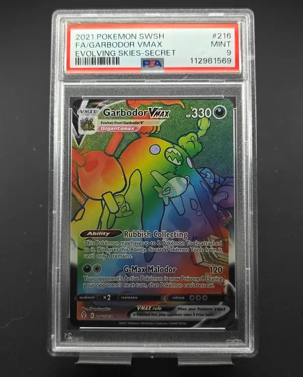 Garbodor VMax 216/203 Psa9