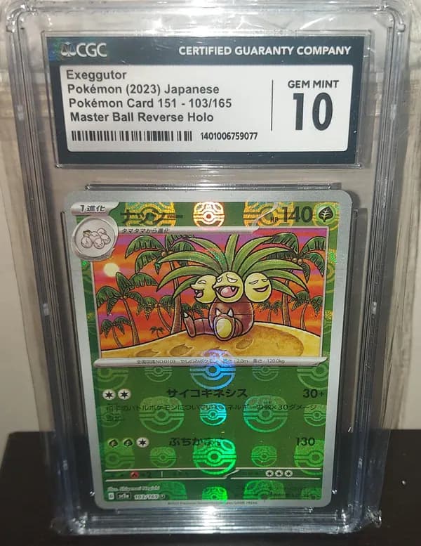 🌿 CGC GEM MINT 10 Exeggutor