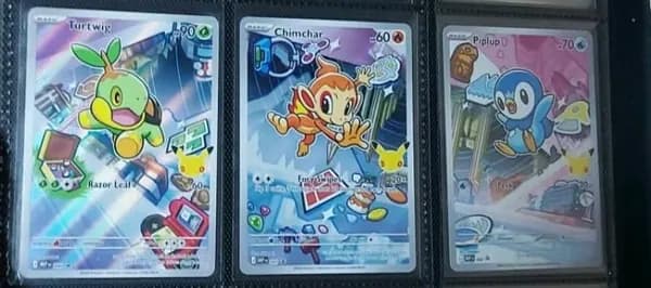 💫 First partner: Turtwig, Chimchar, Piplup