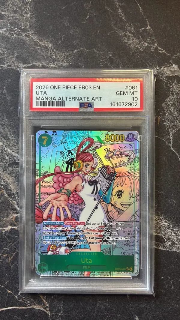 Uta PSA 10 Manga image 1