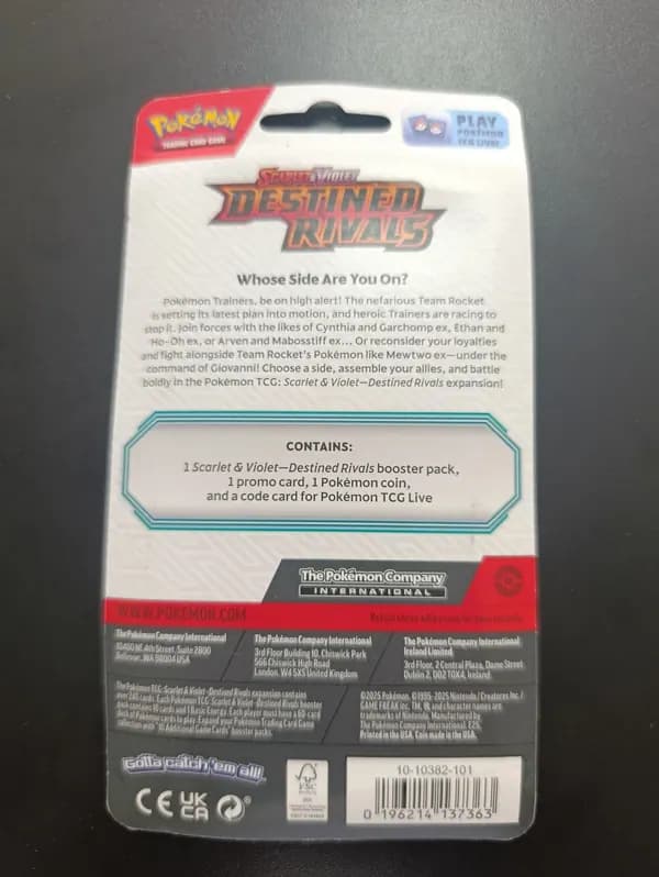 Destined Rivals Eevee 1-pack Blister image 3