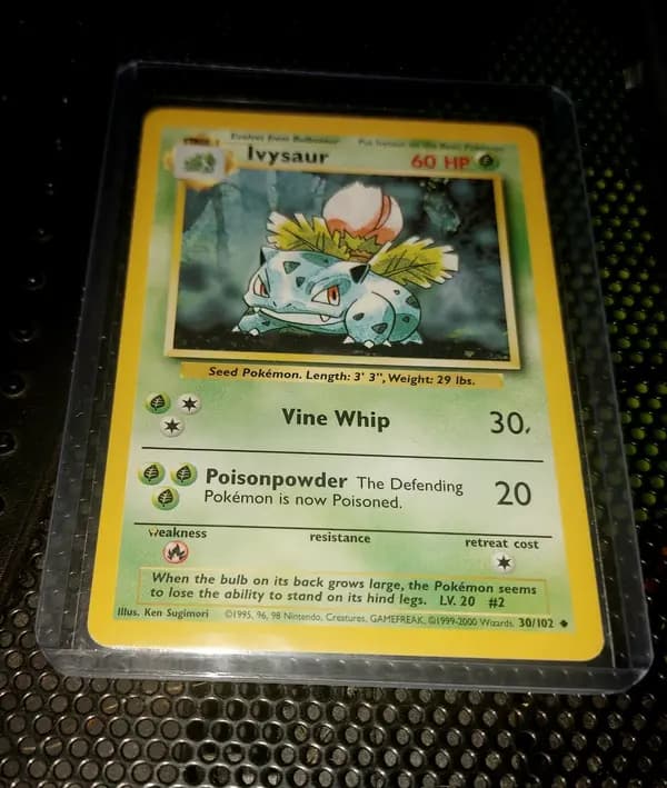 🔥Mega Venusaur EX PSA 10, Vintage Ivysaur & Promo Bulbasaur🔥 image 2