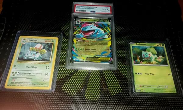 🔥Mega Venusaur EX PSA 10, Vintage Ivysaur & Promo Bulbasaur🔥 image 7