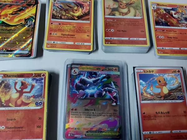 🔥 Mega Charizard x ex lot: fire type pokemon image 1