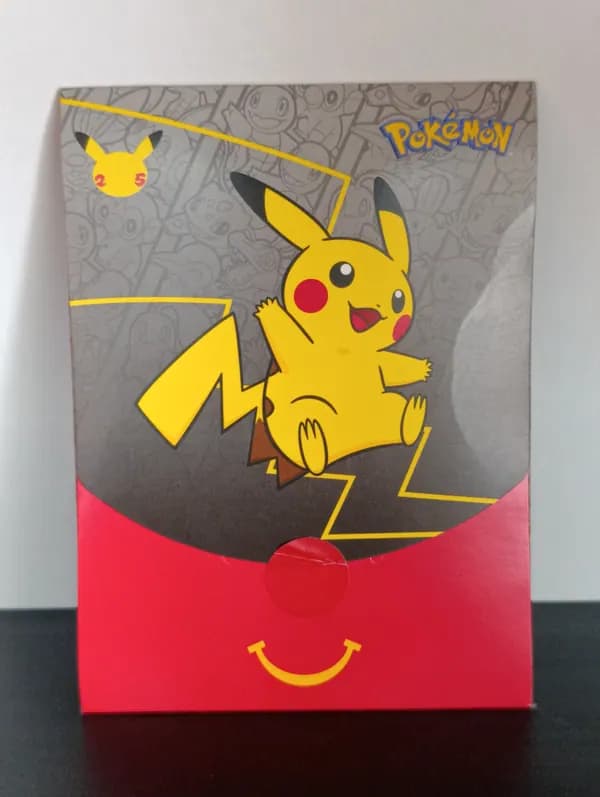 McDonald's 25th anniversary Booster Pack with original pack image 4