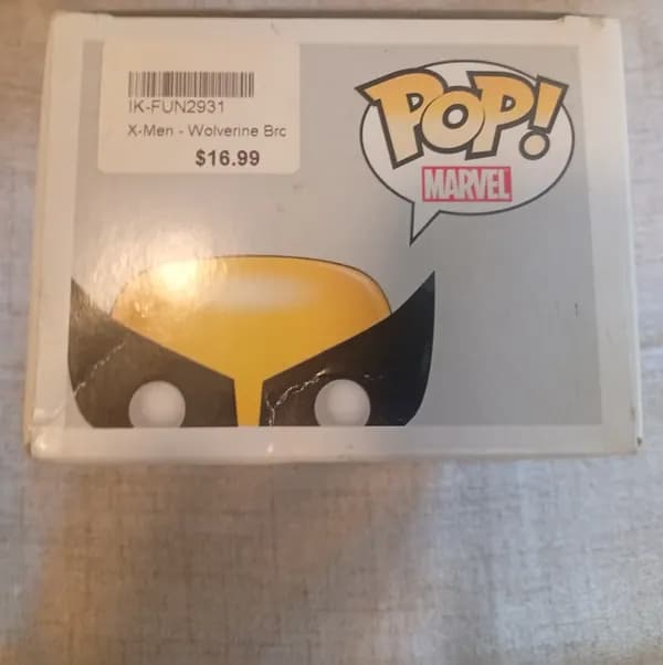 Funko POP Marvel Universe 05 Wolverine Brown Suit (Rare) image 5