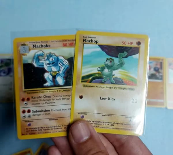 Vintage Machoke lot (x100 cards) image 8
