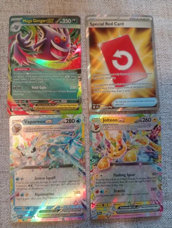 Lot of 40 English Pokémon cards image 6
