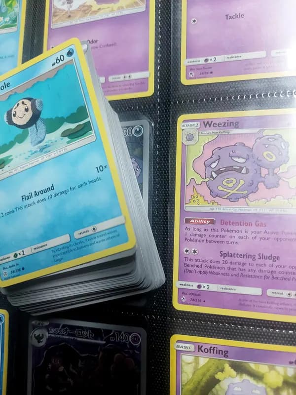 Weezing pokemon lot (x100 cards) image 5
