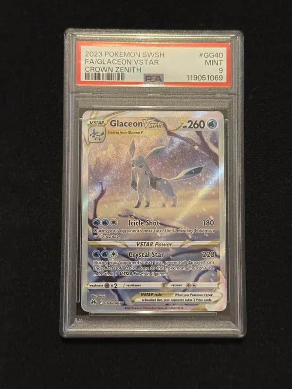Glaceon VSTAR (CRZ GG40) PSA 9 image 1