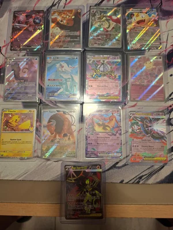 Dedenne, Aurora, Tauros, Pikachu Lot image 1