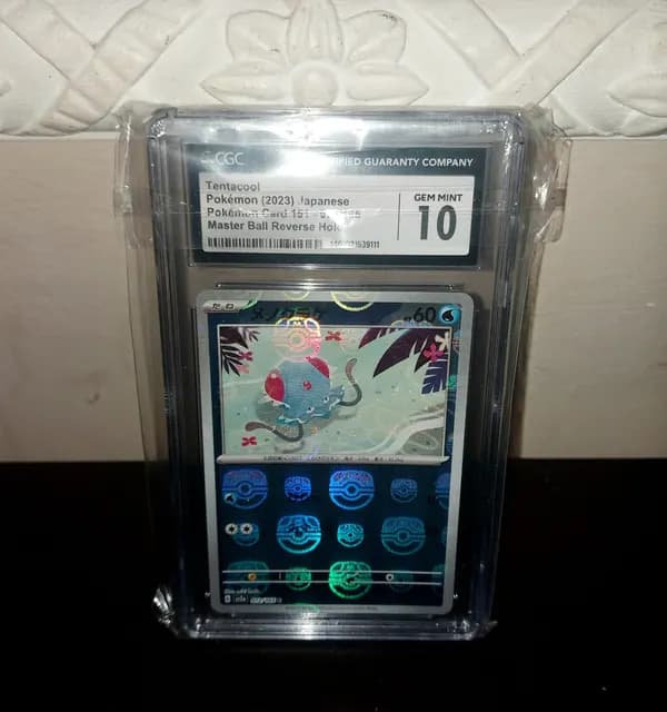 CGC 10 Tentacool 151 Japanese Masterball