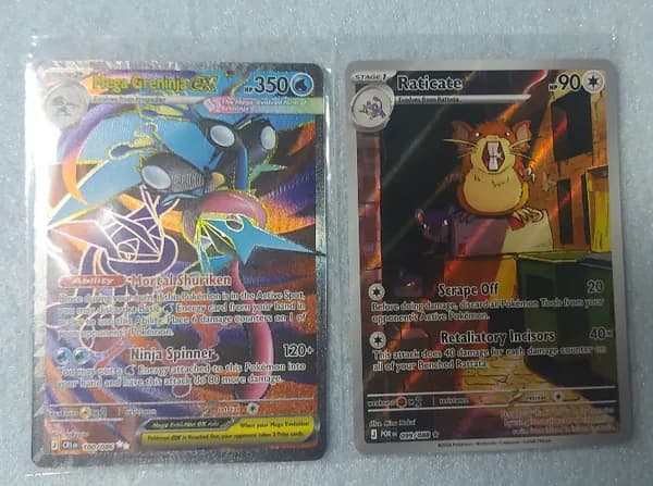 Mega Greninja ex Raticate image 1