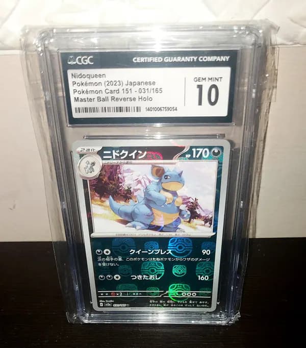 CGC 10 GEM Nidoqueen [Master Ball]