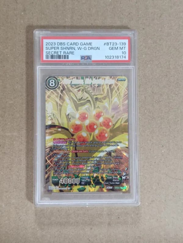 Super Shenon Wish-Granting Dragon BT23-139 PSA 10