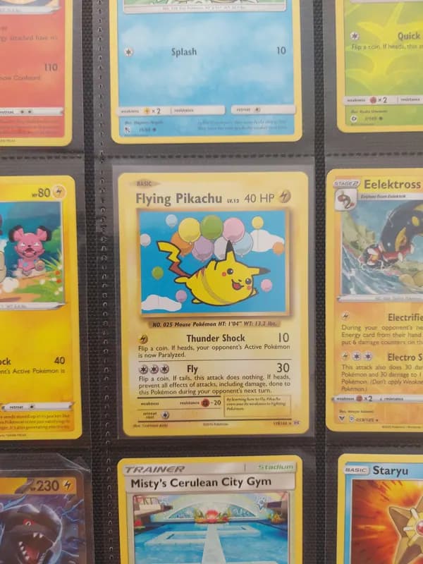 Vintage flying pikachu lot image 1