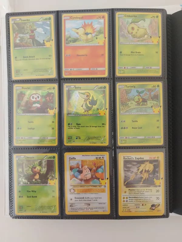 Shiny rocket's zaptos pokemon lot image 4