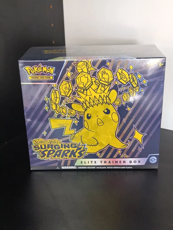 Surging sparks elite trainer box image 1