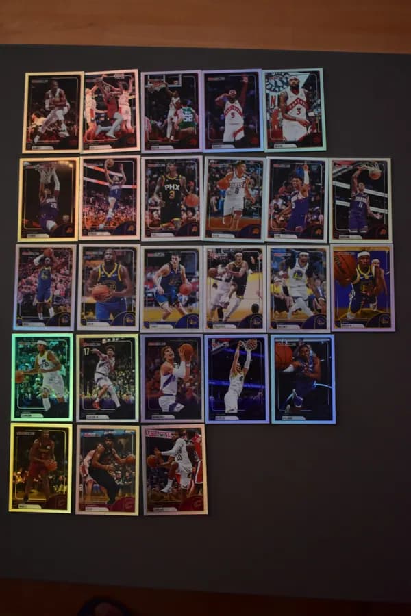 25 NBA Hoops 2025-26 Base Cards
