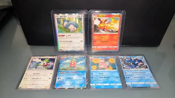 6 Japanese Pokémon Cards