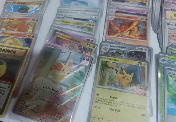 Pikachu paf018, fennekin promo sealed, pokeball, vintage (×100)) image 1