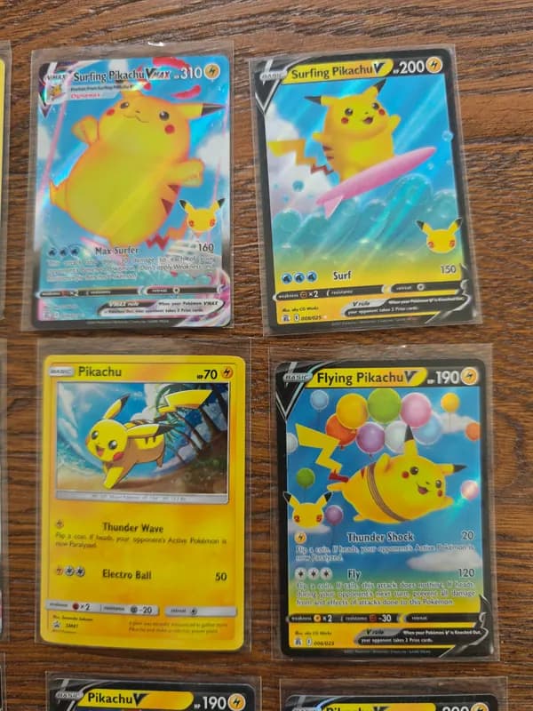 Pika Pikachu Lot (12 cards) image 7