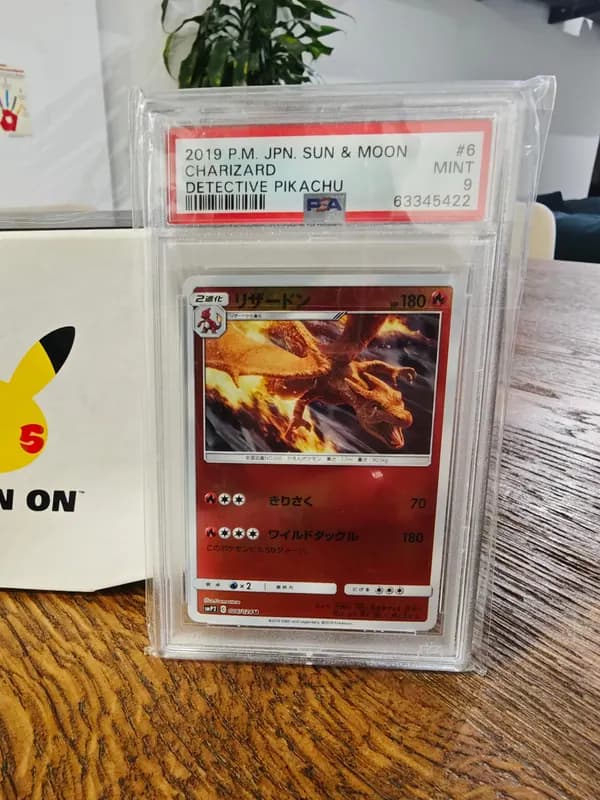 Charizard Detective Pikachu Japanese PSA 9