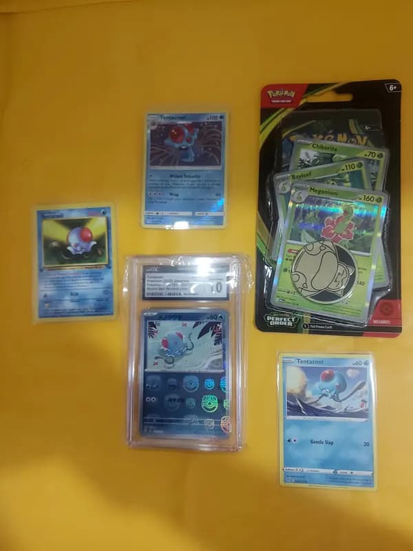 💧1st edition Tentacool lot