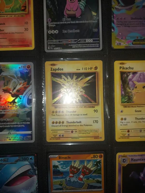 Vintage holo zaptos bundle