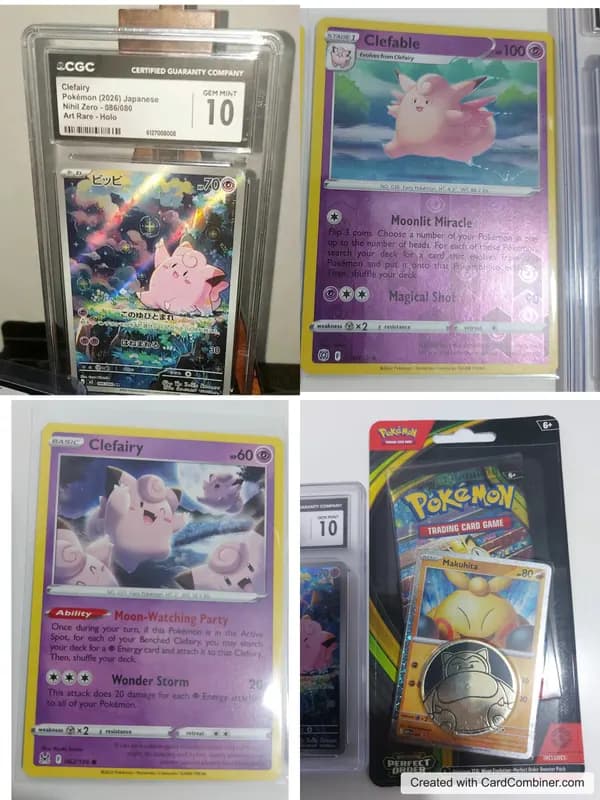 ☄️Graded Clefairy bundle☄️