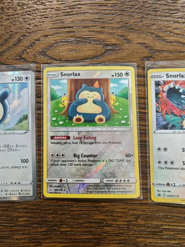 Snoooorlax's Gang Lot (3 cards)
