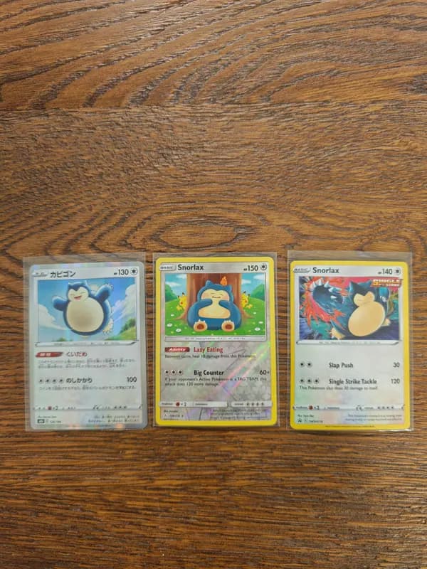 Snoooorlax's Gang Lot (3 cards) image 2