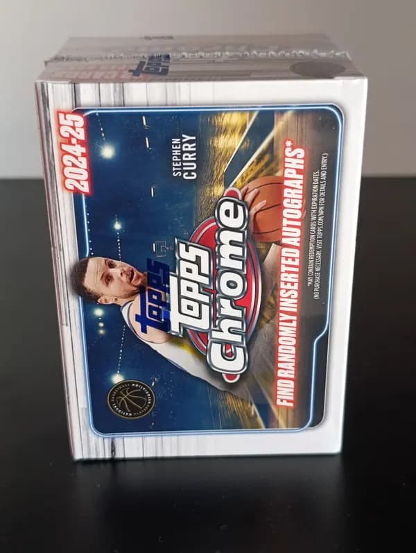 24-25 Basketball Topps Chrome Blaster Box image 4