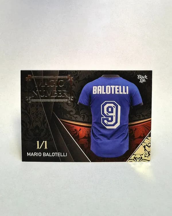 Mario Balotelli 1/1 Autograph image 2