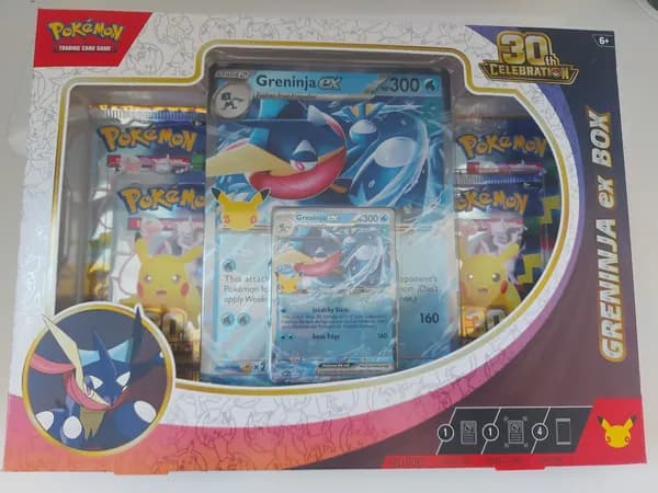 🔥30th Celebration: Greninja ex box