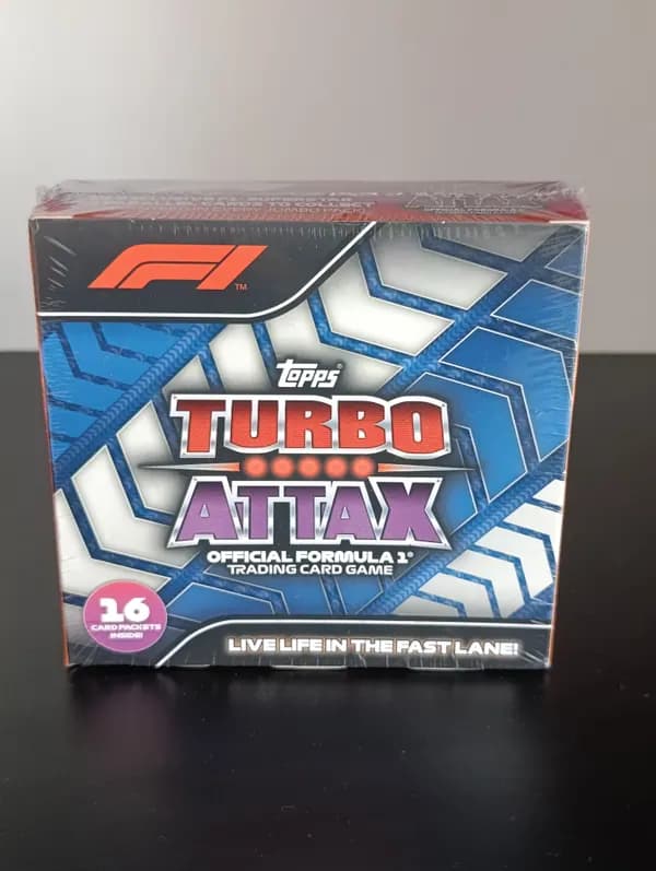 Topps turbo Attax F1 jumbo box image 1