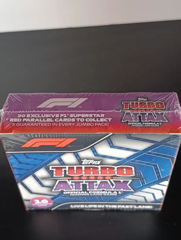 Topps turbo Attax F1 jumbo box image 4