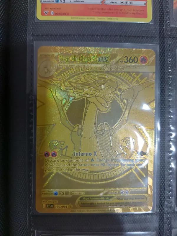 🔥A binder page full of zards🔥 image 4