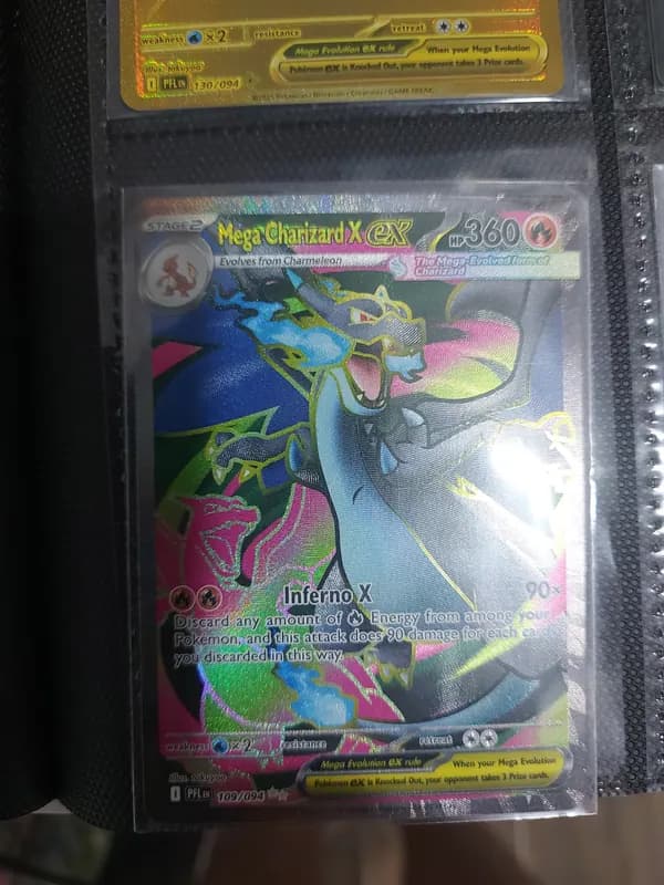 🔥A binder page full of zards🔥 image 6