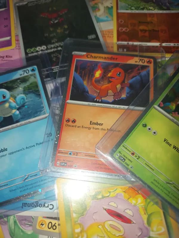 ⚡️🔥💧Kanto starters promos lot: Vintage and retro (x100 cards) image 3